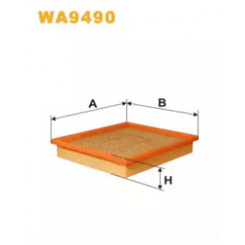 Фільтр повітряний CHRYSLER (вир-во Wix-Filtron) AP003/6/WA9490  Фільтр повітряний CHRYSLER (вир-во Wix-Filtron) AP003/6/WA9490