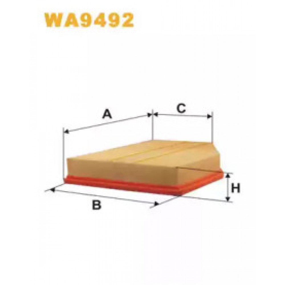 Фильтр воздушный WA9492/AP032/4 (пр-во WIX-Filtron)