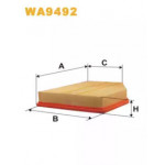 Фільтр пов. (вир-во WIX-Filtron) WA9492/AP032/4  Фільтр пов. (вир-во WIX-Filtron) WA9492/AP032/4