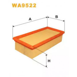 Фільтр пов. (вир-во WIX-Filtron) WA9522/AP195  Фільтр пов. (вир-во WIX-Filtron) WA9522/AP195