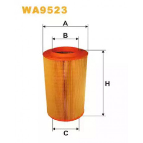 Фильтр воздушный WA9523/AR316/1 (пр-во WIX-Filtron)