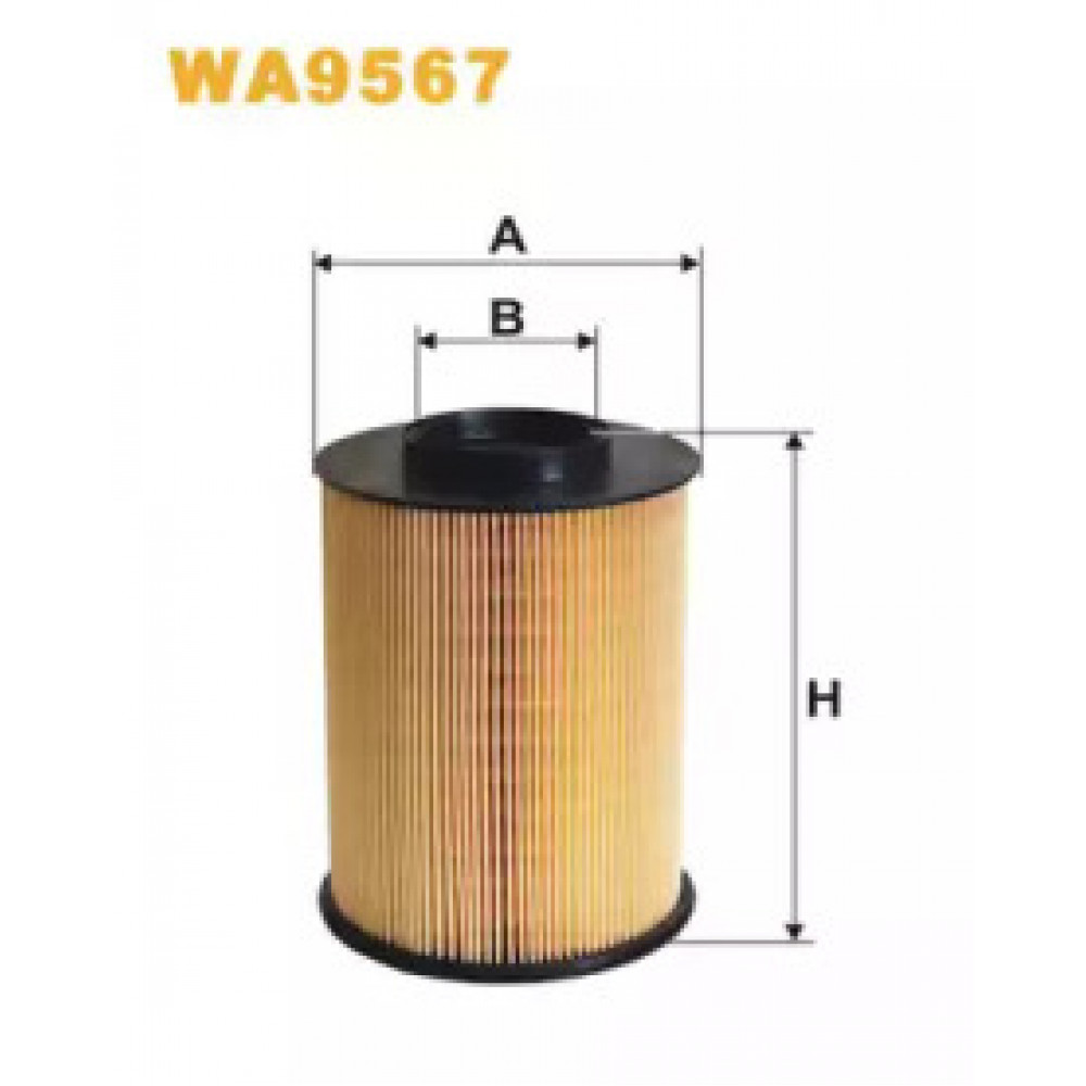 Фильтр воздушный WA9567/AK372/1 (пр-во WIX-Filtron)
