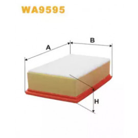 Фільтр повітряний PSA 2.0 HDI 07- (вир-во WIX-FILTERS)