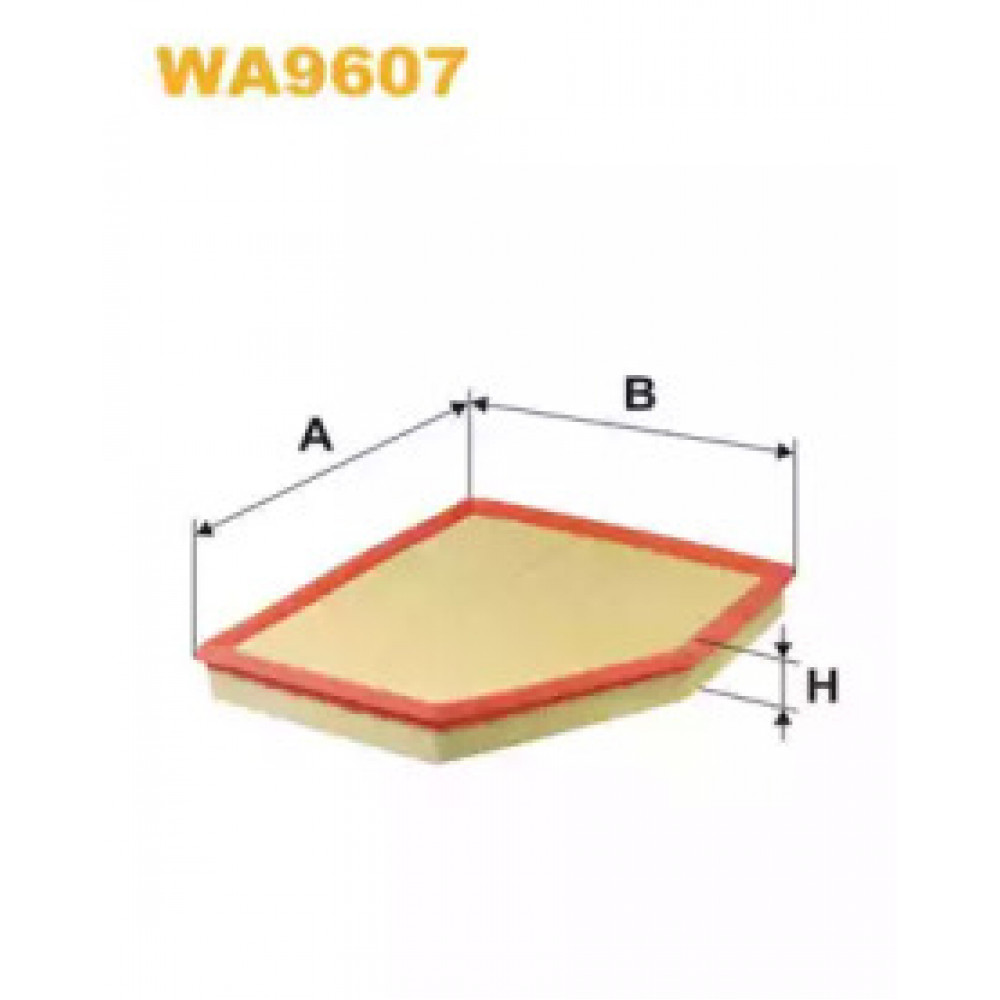 Фильтр воздушный BMW WA9607 (пр-во WIX-Filtron)