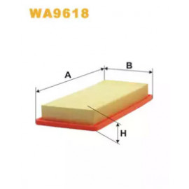 Фільтр повітряний FIAT QUBO 1.4 08-, CITROEN NEMO 1.4 08- (вир-во WIX-FILTERS)