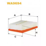 Фільтр повітрянний Renault Megane III (вир-во WIX-Filtron)  Фільтр повітрянний Renault Megane III (вир-во WIX-Filtron)