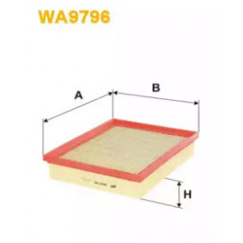 Фільтр повітряний FORD MONDEO V, S-MAX II 14- (вир-во WIX-FILTERS)