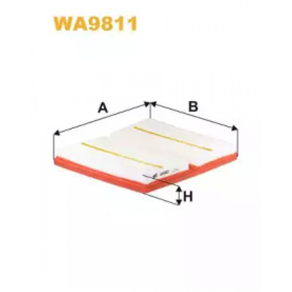 Фильтр воздушный VAG 1.0 TSI 17- (пр-во WIX-FILTERS)