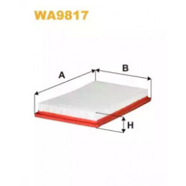 Фильтр воздушный SUZUKI VITARA II 1.6 15- (пр-во WIX-FILTERS)