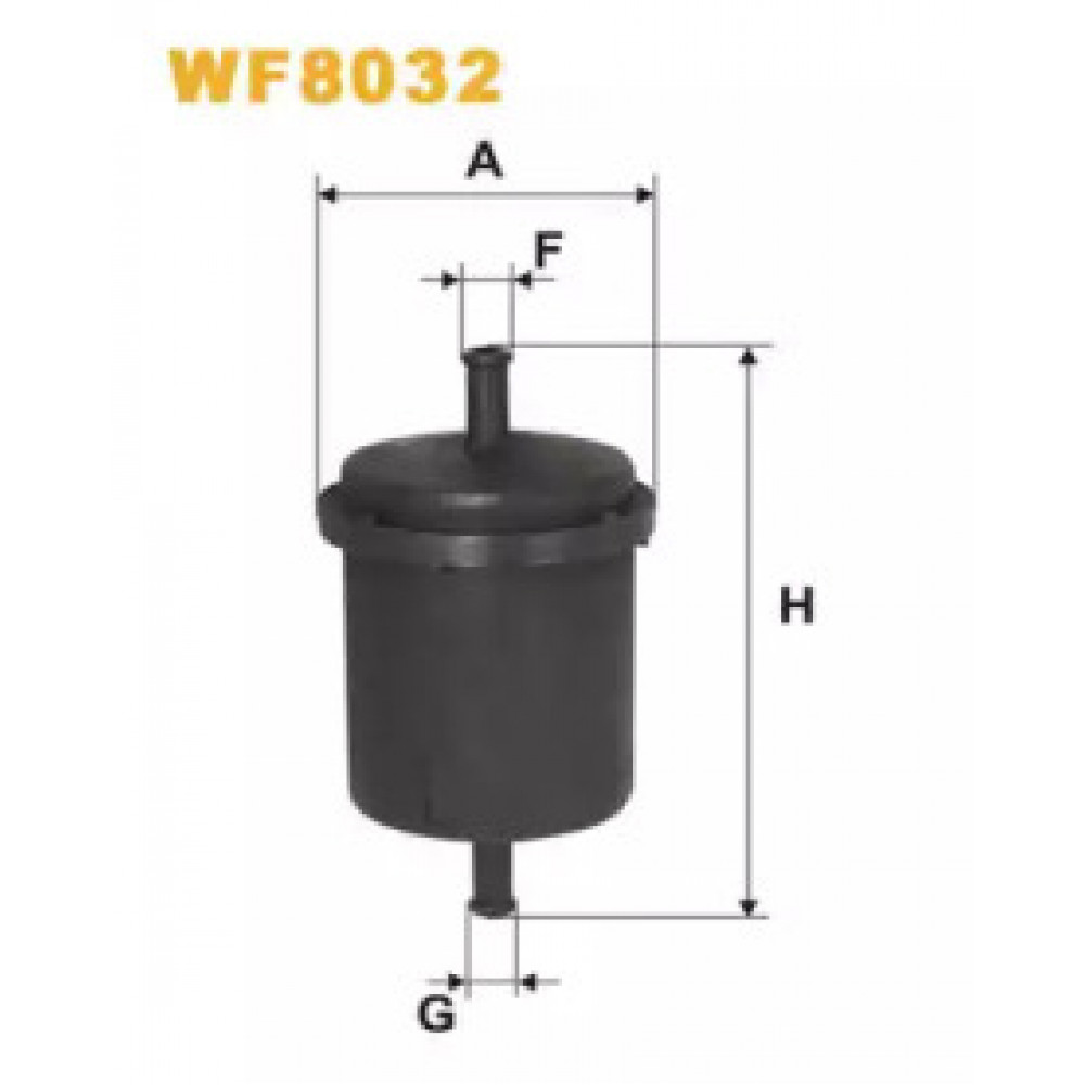 Фильтр топл. WF8032/PP830 (пр-во WIX-Filtron)