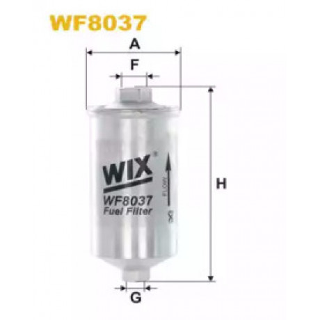 Фильтр топл. VOLVO PP833/WF8037 (пр-во WIX-Filtron)