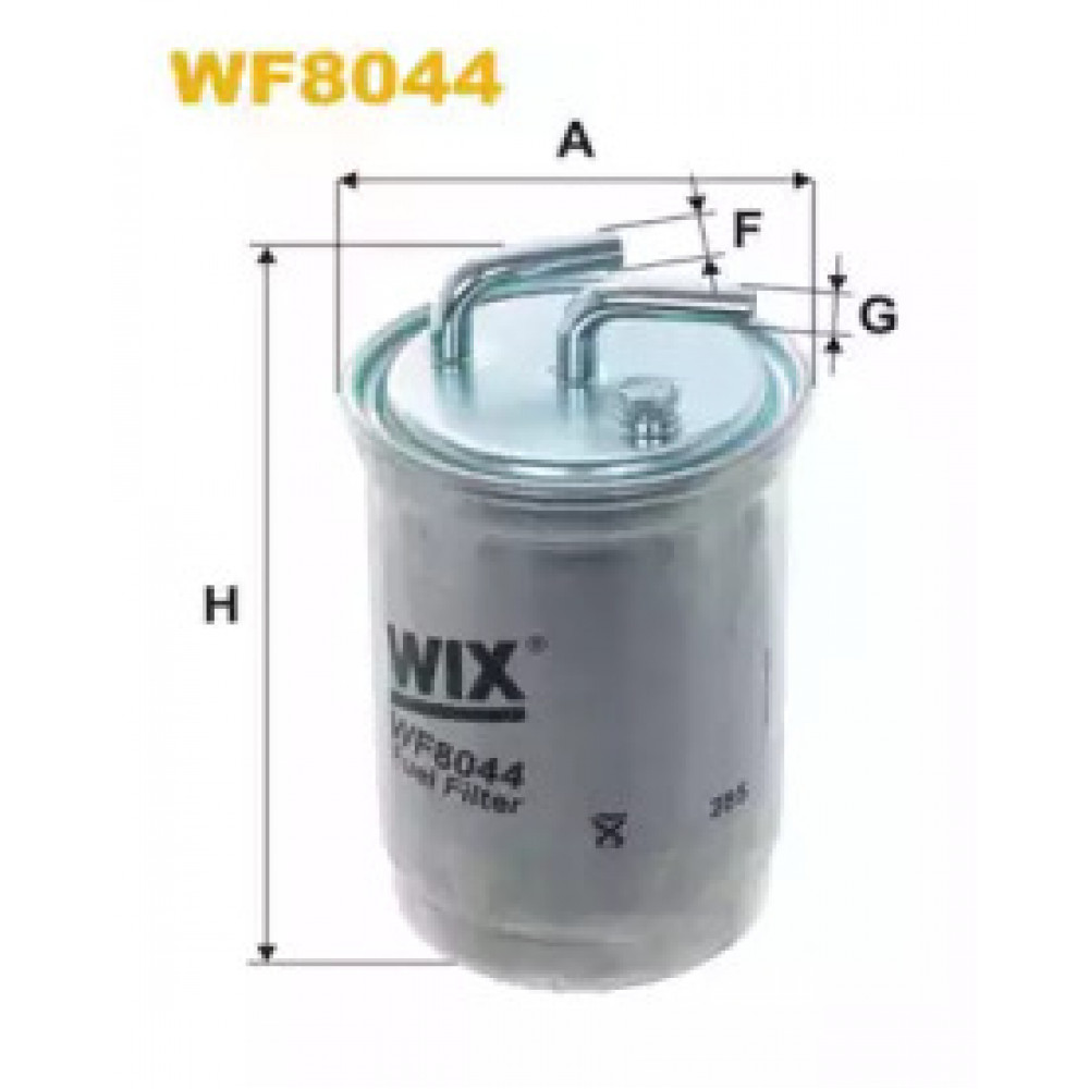 Фильтр топл. FORD ESCORT WF8044/PP838/1 (пр-во WIX-Filtron)