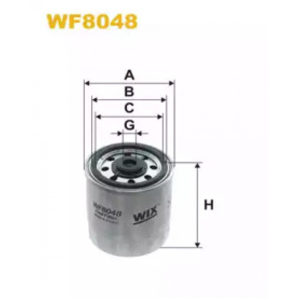 Фильтр топл. MB SPRINTER, VITO WF8048/PP841 (пр-во WIX-Filtron)