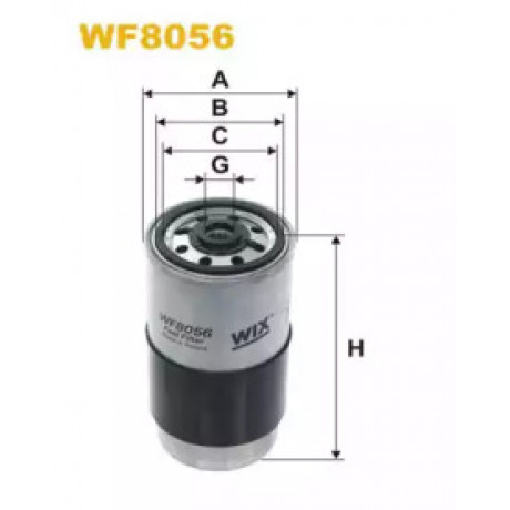 Фильтр топл. FORD WF8069/PP865 (пр-во WIX-Filtron)