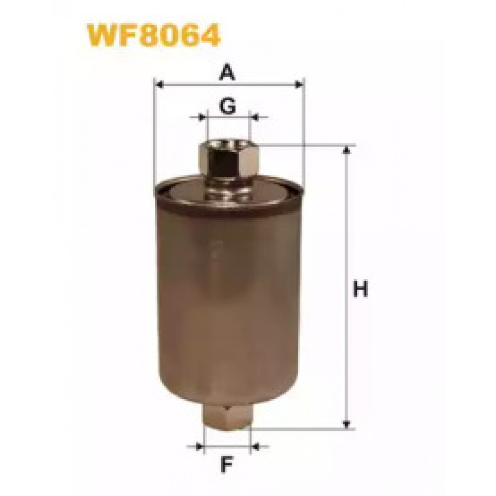 Фильтр топл. NEXIA WF8064/PP859 (пр-во WIX-Filtron)