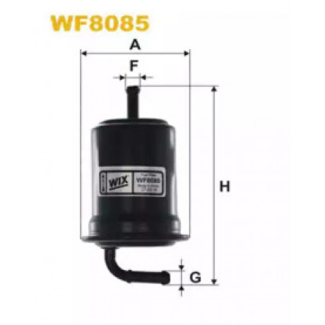 Фильтр топл. WF8085/PP887 (пр-во WIX-Filtron)