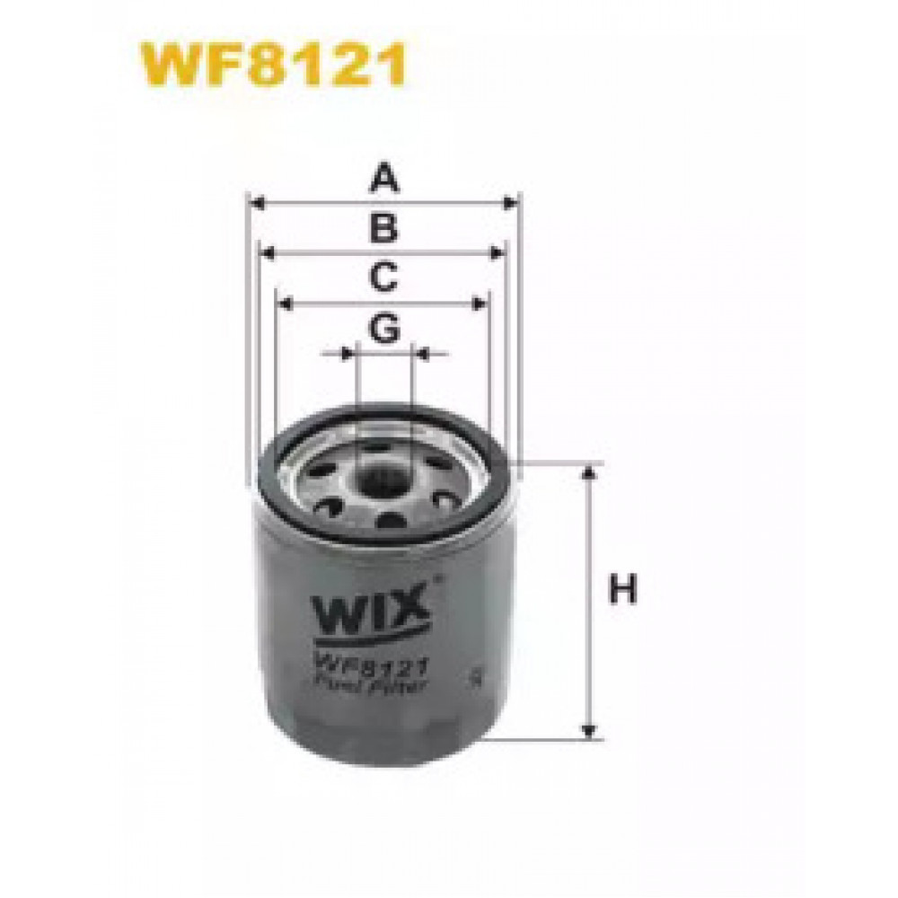 Фильтр топл. WF8121/PP932 (пр-во WIX-Filtron)