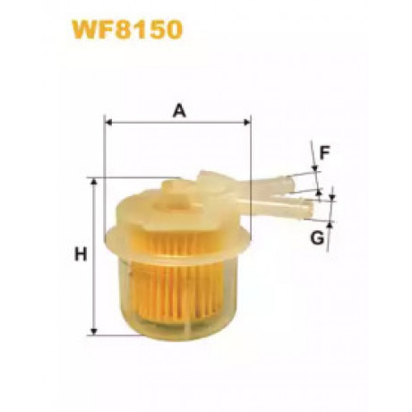 Фільтр топл. (вир-во WIX-Filtron) WF8150/PS917