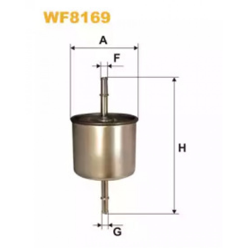 Фільтр топл. (вир-во Wix-Filtron) PP865/1/WF8169