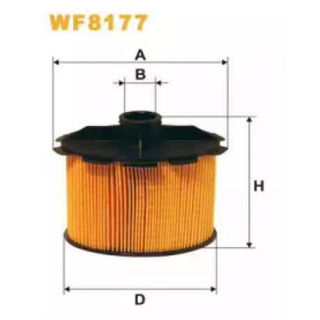 Фильтр топл. CITROEN, PEUGEOT WF8177/PE816/2 (пр-во WIX-Filtron)