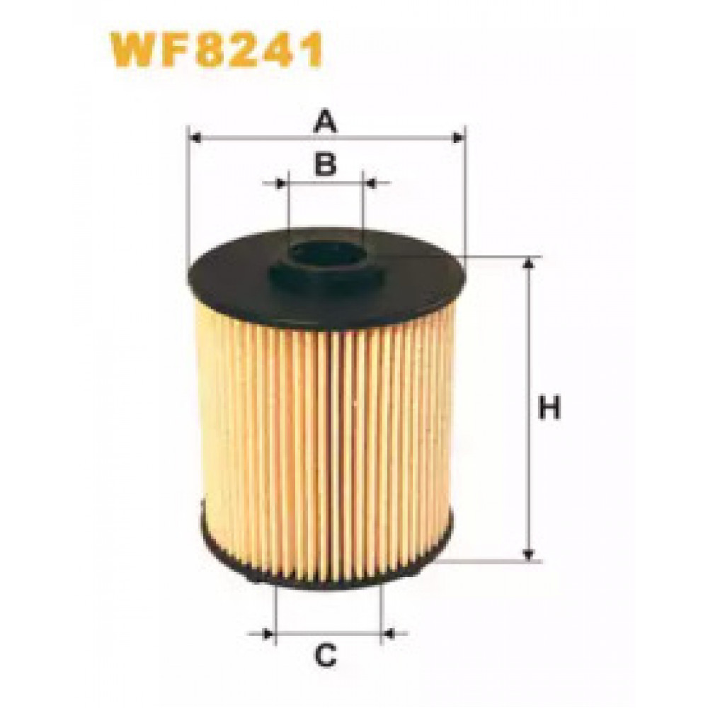 Фильтр топл. MB WF8241/PE962 (пр-во WIX-Filtron)