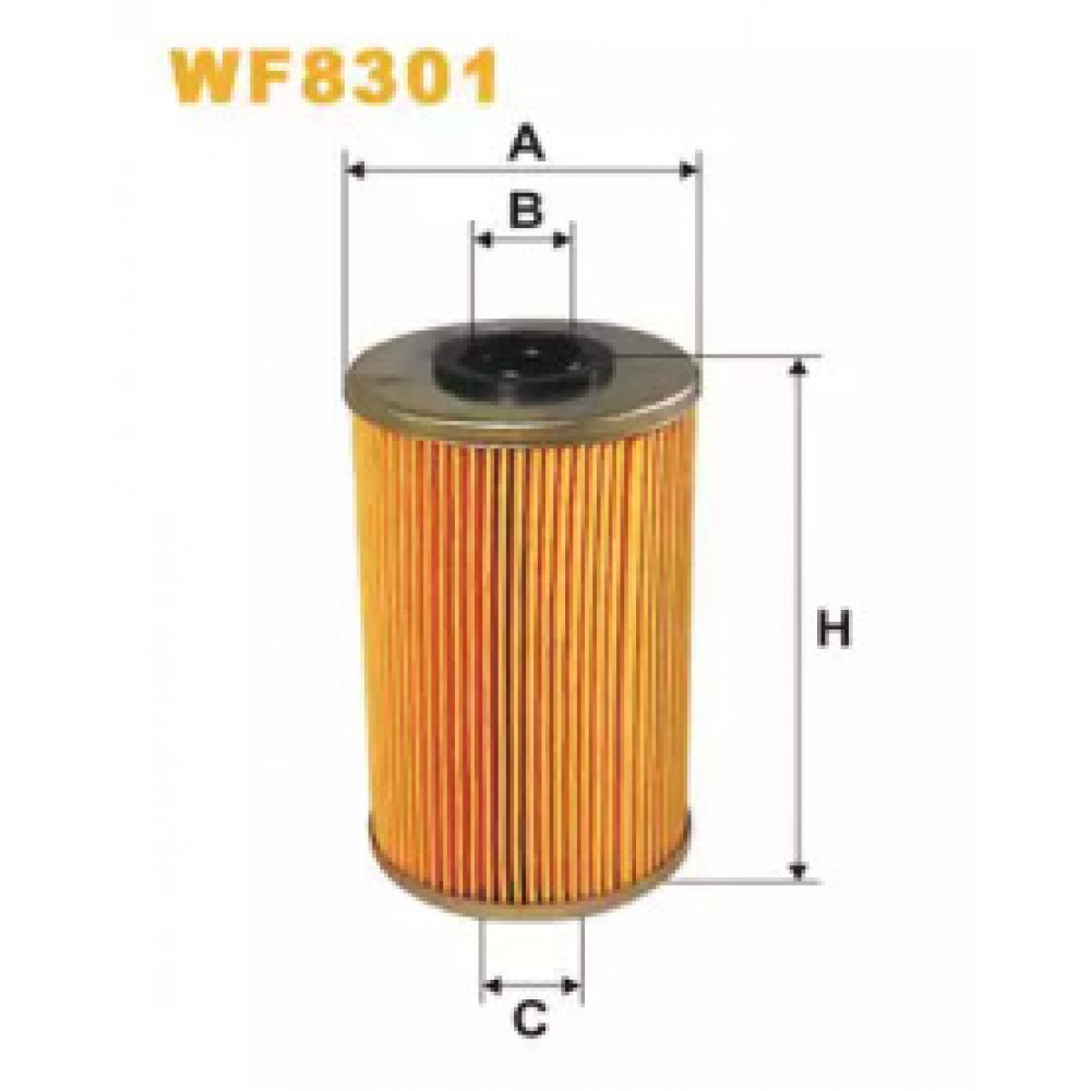 Фільтр палив. RENAULT  (вир-во WIX-Filtron UA) WF8301/PM815/4