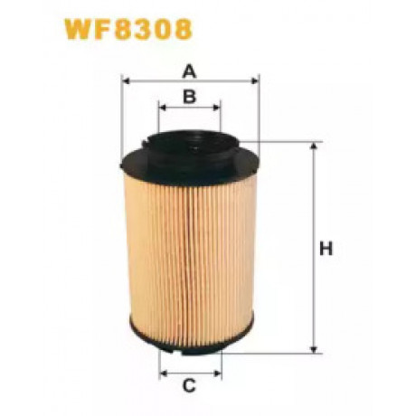 Фильтр топл. AUDI A3 WF8308/PE973 (пр-во WIX-Filtron)