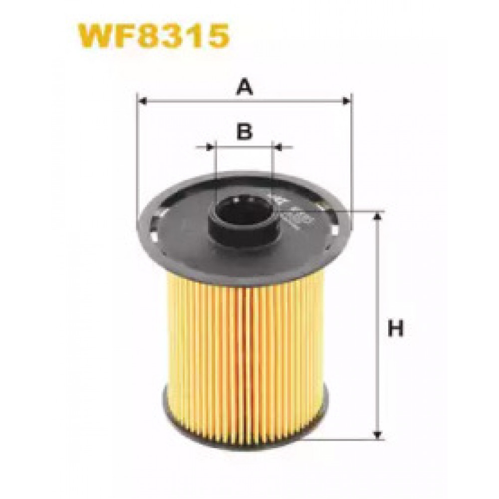 Фильтр топл. WF8315/PM815/5 (пр-во WIX-Filtron)