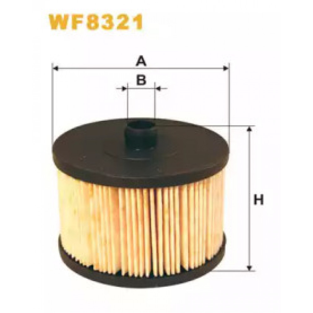 Фильтр топл. WF8321/PE816/5 (пр-во WIX-Filtron)