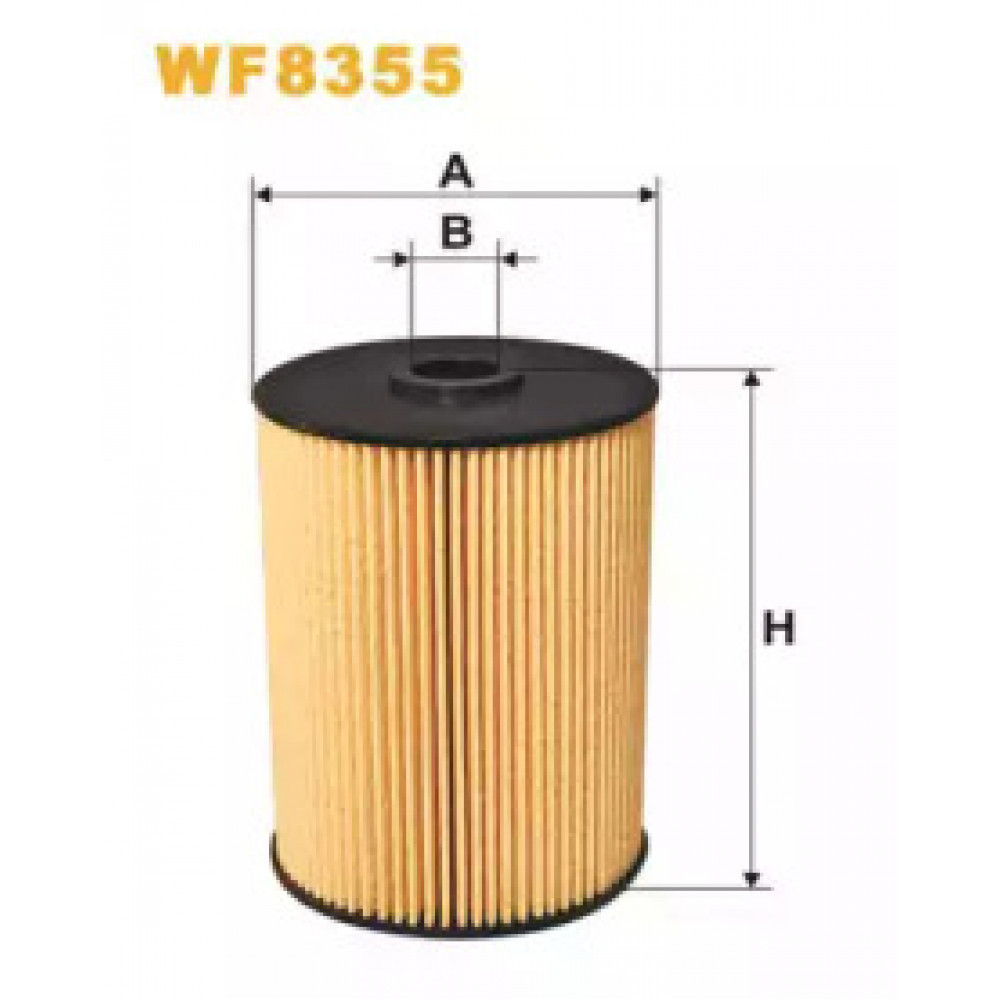 Фильтр топл. WF8355/PE973/2 (пр-во WIX-Filtron)