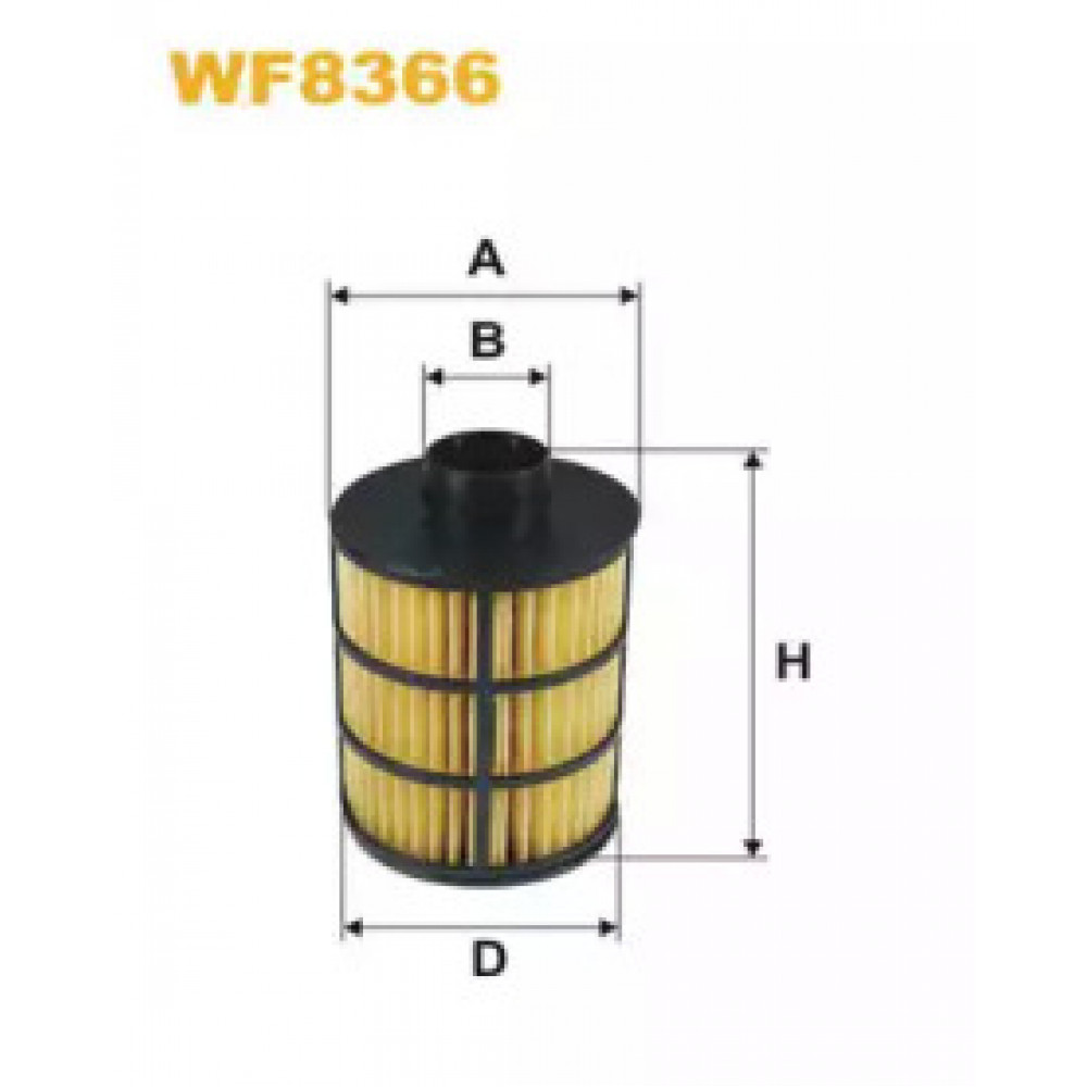 Фільтр палив.  (пр-во WIX-Filtron) WF8366/PE982