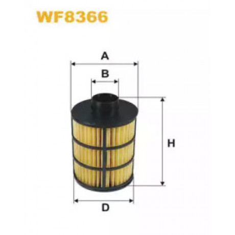 Фильтр топл. WF8366/PE982 (пр-во WIX-Filtron)