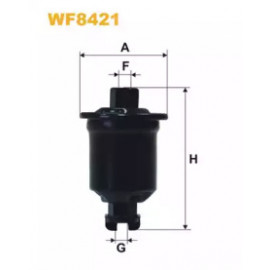 Фильтр топл. MITSUBISHI CARISMA WF8421/PP895/1 (пр-во WIX-Filtron)