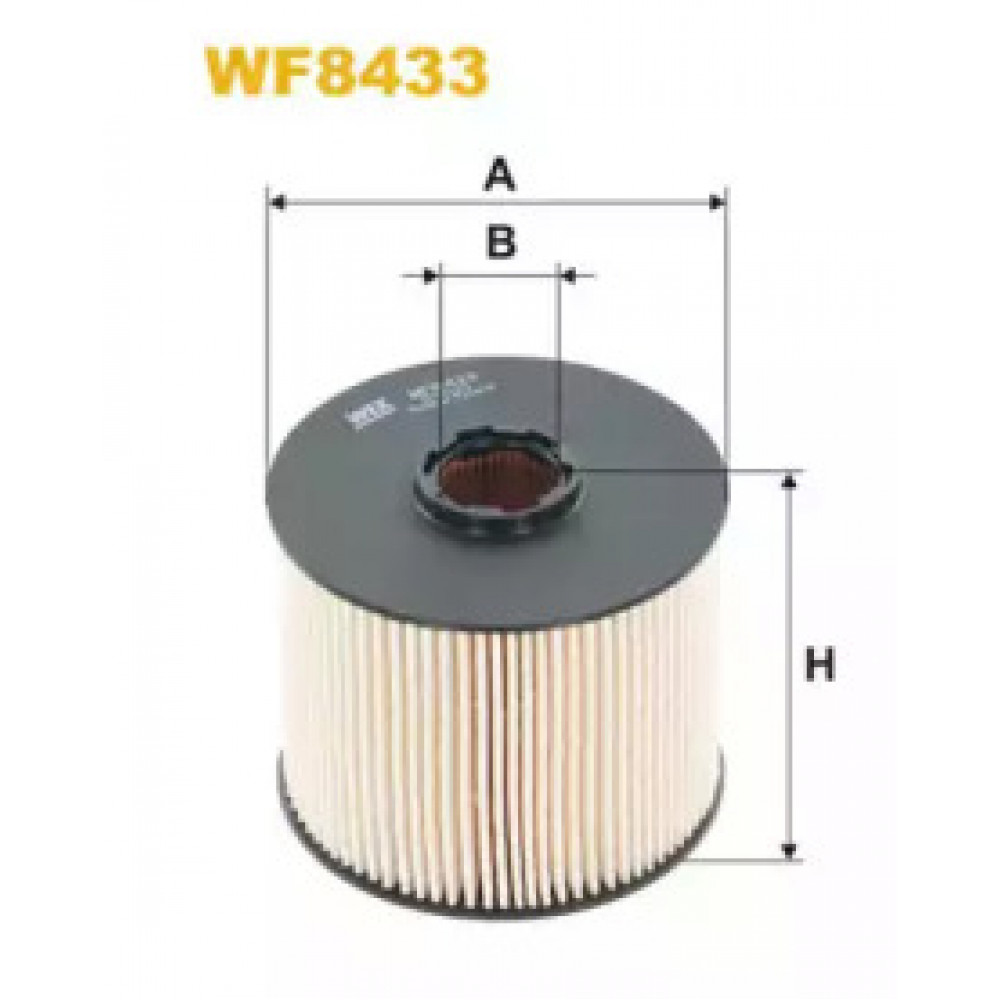 Фильтр топл. CITROEN, PEUGEOT WF8433 (пр-во WIX-Filtron)