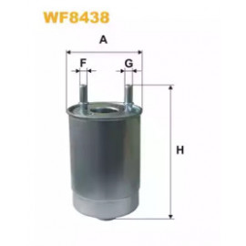 Фильтр топл. RENAULT FLUENCE, MEGANE III, SCENIC IV (пр-во WIX-Filtron)