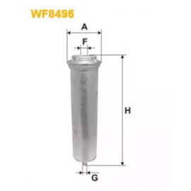 Фільтр паливний BMW 3 (E90/E91/E92/E93) (вир-во Wix-Filtron)