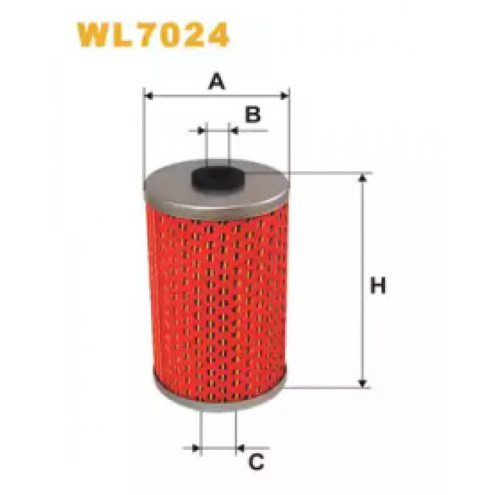 Фільтр масляний MB W123 (вир-во WIX-Filtron) WL7024/OM510