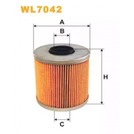 Фильтр масляный двигателя WL7042/OM523 (пр-во WIX-Filtron UA)