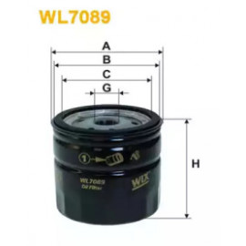 Фільтр масляний Transit  (вир-во WIX-Filtron UA) WL7089/OP543  Фільтр масляний Transit  (вир-во WIX-Filtron UA) WL7089/OP543