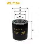 Фільтр масляний MITSUBISHI (вир-во WIX-Filtron) WL7154/OP587  Фільтр масляний MITSUBISHI (вир-во WIX-Filtron) WL7154/OP587