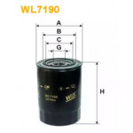 Фільтр масляний MITSUBISHI Pajero  (пр-во WIX-Filtron) WL7199/OP636  Фільтр масляний MITSUBISHI Pajero  (пр-во WIX-Filtron) WL7199/OP636