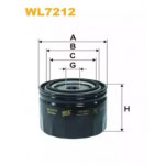 Фільтр масляний (вир-во WIX-Filtron UA) WL7212  Фільтр масляний (вир-во WIX-Filtron UA) WL7212