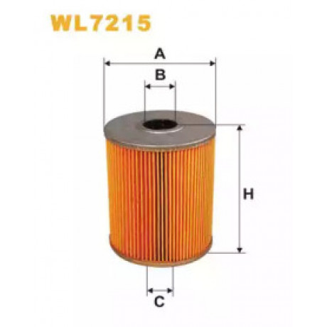 Фильтр масляный двигателя WL7215/OM652 (пр-во WIX-Filtron)