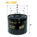 Фільтр масляний (вир-во WIX-Filtron) WL7298/OP594/2  Фільтр масляний (вир-во WIX-Filtron) WL7298/OP594/2