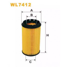 Фільтр масляний (вир-во WIX-Filtron) WL7412/OE674  Фільтр масляний (вир-во WIX-Filtron) WL7412/OE674