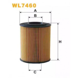 Фільтр масляний (вир-во WIX-Filtron) WL7460/648/8