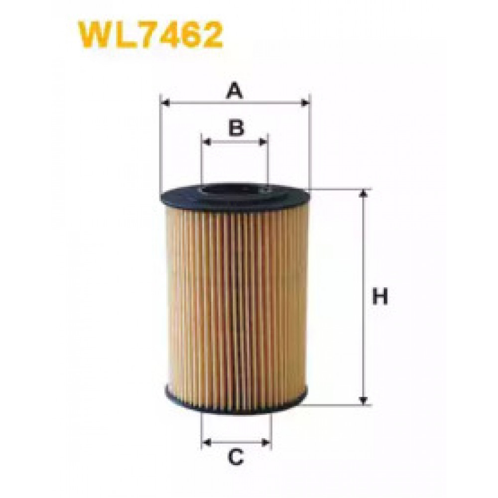 Фильтр масляный двигателя WL7462/OE674/4 (пр-во WIX-Filtron)