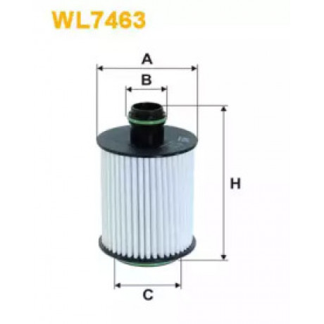 Фильтр масляный двигателя OPEL INSIGNIA 2.0CDTI WL7463 (пр-во WIX-Filtron)