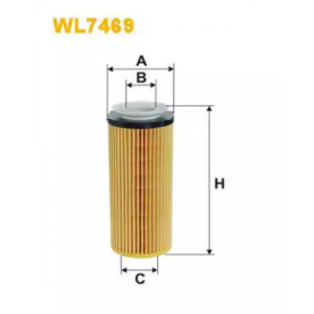 Фільтр олив. (вир-во WIX-Filtron) WL7469