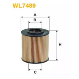 Фільтр олив. (вир-во WIX-Filtron) WL7489  Фільтр олив. (вир-во WIX-Filtron) WL7489
